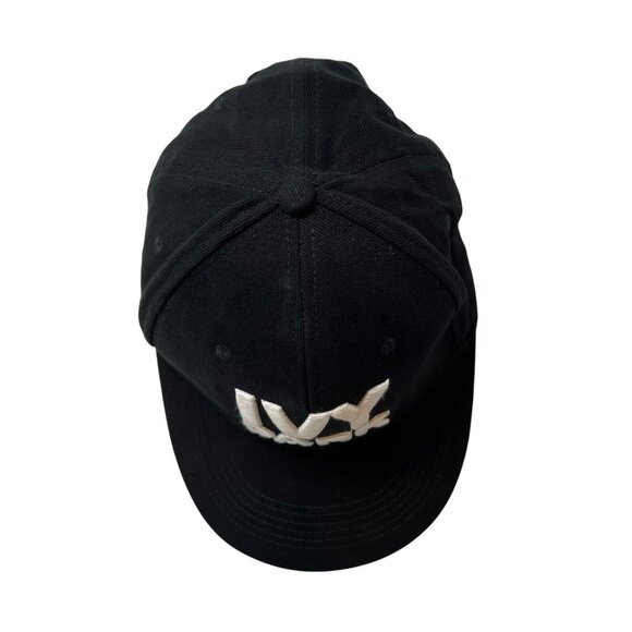 Ivy Park Baseball Snapback Hat Cap Spell Out Dad Beyoncé Black Embroidered Retro - Picture 6 of 9
